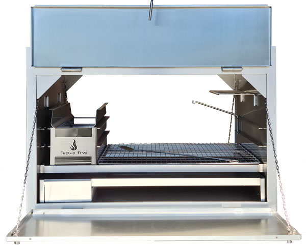 1200 mm Stainless steel Double-sided Braai